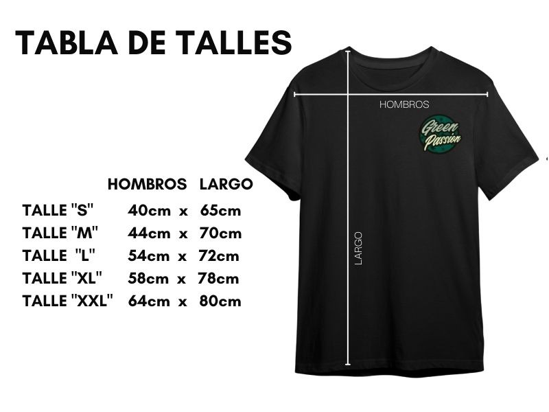Tabla de talles